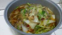 家常菜白菜猪肉炖粉条