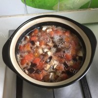 美味的香菇西红柿疙瘩汤的做法图解八