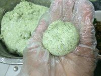 自制水蜜花草粑粑做法图解7)