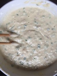 豆渣小煎饼快手版做法图解4)