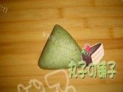 自制艾草蜜豆面包做法图解3)