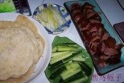 美味的蜜汁烤鸭