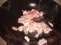 绿色食物小炒肉做法图解6)