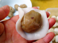 栗子冰皮月饼做法图解10)