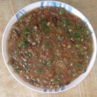 家常菜香菇肉末
