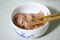 青菜瘦肉粥做法图解4)