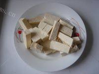 家常菜小白菜烧豆腐做法图解1)