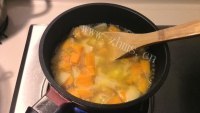 自制南瓜土豆砂锅焖饭的做法图解八