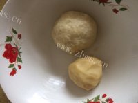 自制豆沙酥做法图解3)