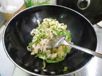 家常菜青椒炒豆皮做法图解6)