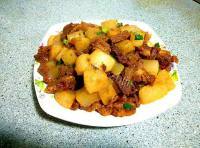 美味的牛腩萝卜