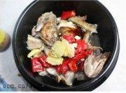 明太鱼炖豆腐做法图解4)