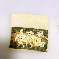 美味乳酪肉松卷做法图解7)