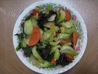 鲜香的清炒油菜
