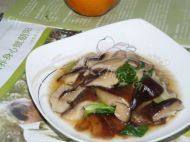 蚝油香菇油菜