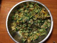 家常菜秋葵炒蛋