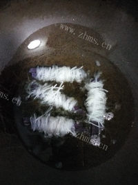 粉糯的豆粉紫薯两吃做法图解7)