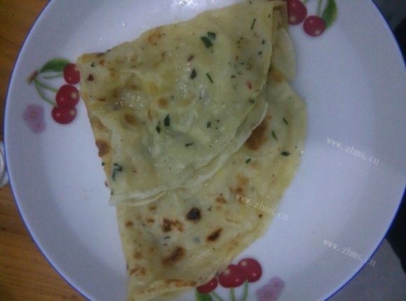 色泽鲜亮的鸡蛋煎饼
