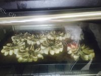 诱人的豆沙菊花酥做法图解21)