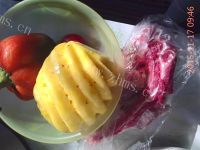 创意菠萝排骨肉丁做法图解4)