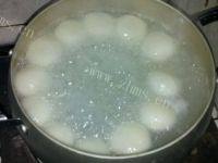 美味的肉汤圆做法图解4)