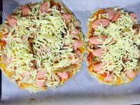 色香味俱全的米饭披萨做法图解7)