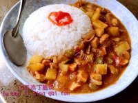 爱吃土豆鸡丁盖饭做法图解11)