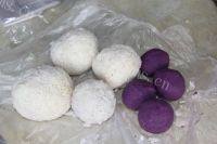 食欲满满的紫薯饭团做法图解19)