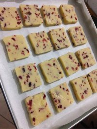 可口的蔓越莓饼干做法图解9)