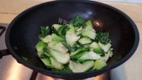 家常菜蚝油小白菜做法图解6)