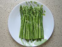 家常菜白灼芦笋做法图解1)