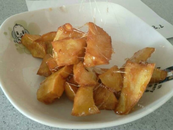美味的拔丝地瓜