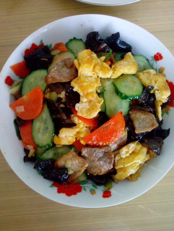 美味营养的木须肉