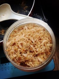 自制宝宝肉松