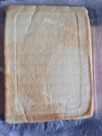 自制原味蛋糕卷做法图解14)