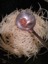 自制醋溜土豆丝做法图解3)
