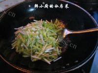下饭的韭黄肉丝做法图解6)