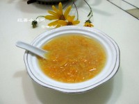 美味的红薯小米粥