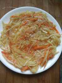自制土豆丝煎饼