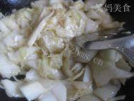 香喷喷的醋溜白菜做法图解4)