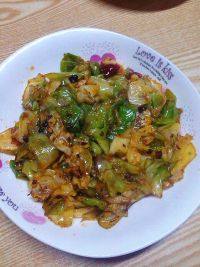 家常菜辣炒包菜