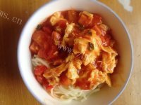 美味的西红柿鸡蛋打卤面做法图解11)