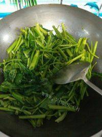 家常菜清炒空心菜做法图解6)