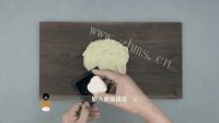 点心日式绿茶蜜豆吐司做法图解2)