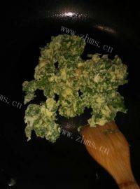 家常菜茴香炒鸡蛋做法图解4)