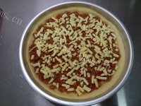 好吃的黑胡椒鸡肉披萨做法图解12)
