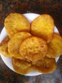 诱人的南瓜饼做法图解13)