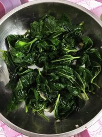 自制蒜蓉桑叶做法图解3)