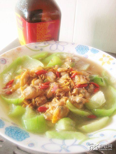 文蛤蒸丝瓜