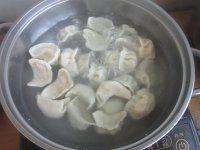 自己做的南瓜馅饺子